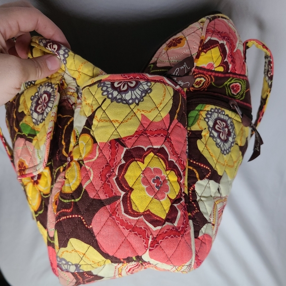 Vera Bradley Diaper Bag Tote Travel "Buttercup" retired. - Picture 9 of 12